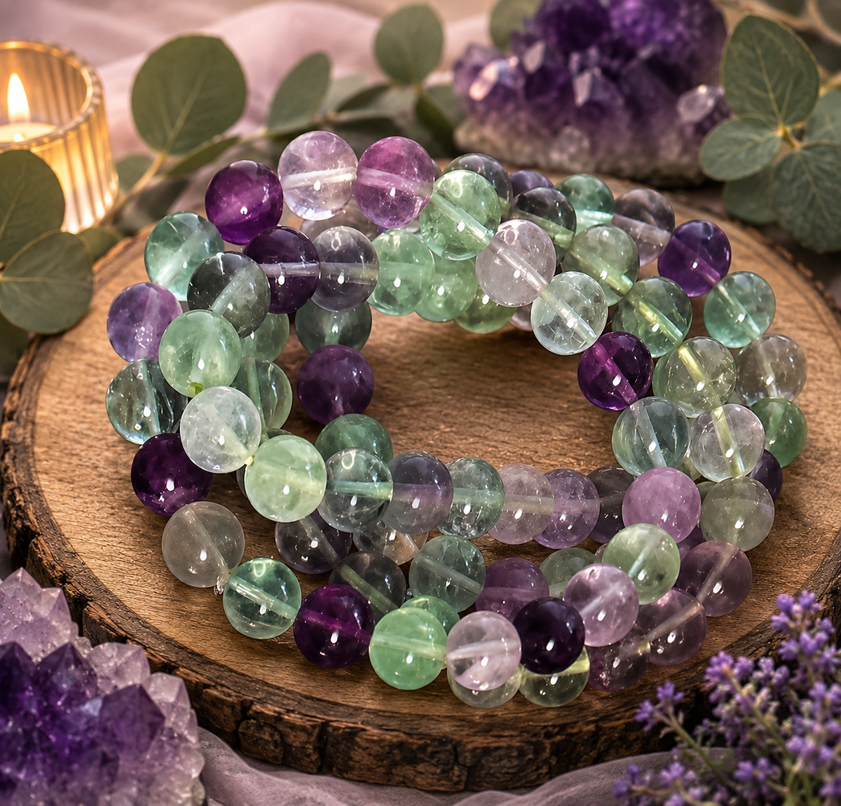 Blind Date With A Book & Crystal Healing Bracelet